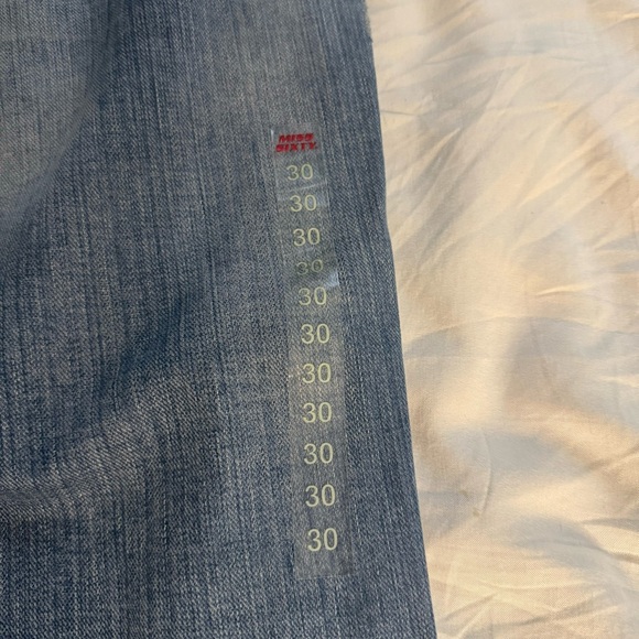 MISS SIXTY Y2K Denim Boot Cut Jeans Distressed Women’s 30 UNIQUE POCKETS - Picture 13 of 13